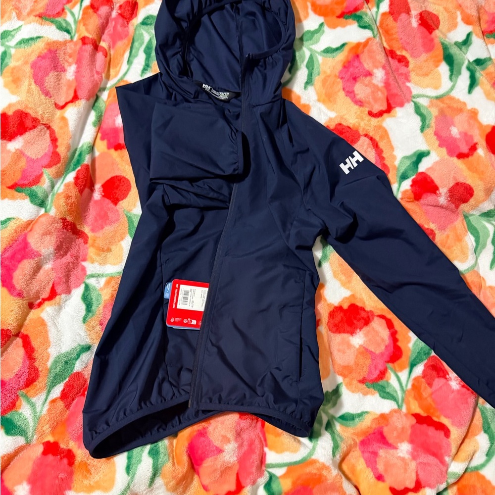 Helly Hansen Dark Blue Hooded Jacket